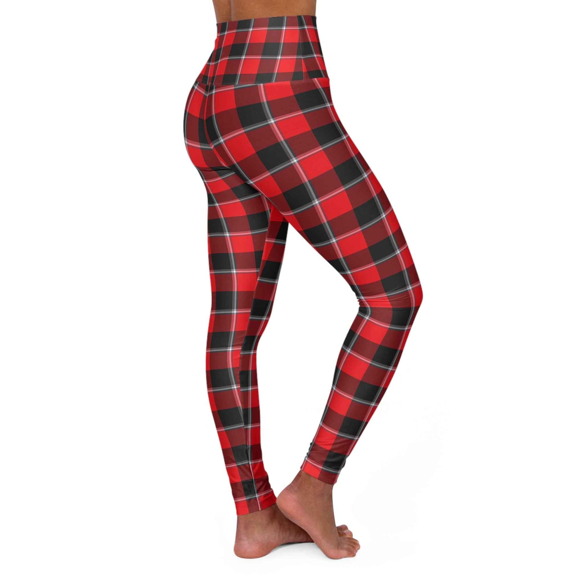 Stylish High Waisted Yoga Leggings, Comfortable Activewear, Perfect for Fitness, Gym, Lounge, Holiday Gift