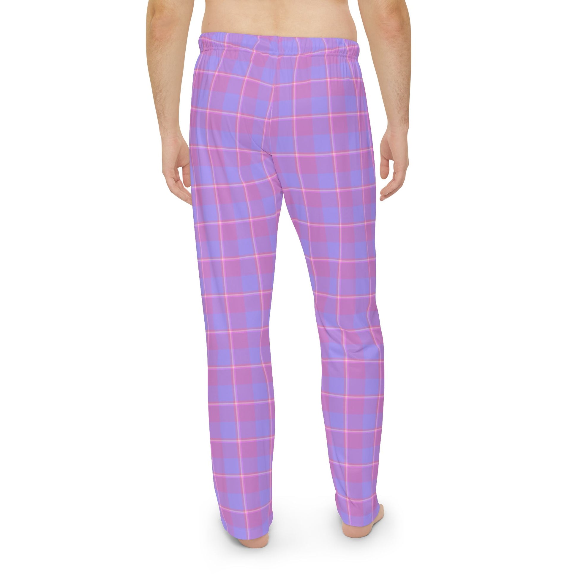 Vibrant Plaid Pajama Pants for Men, Cozy Loungewear, Perfect for Relaxing, Sleepovers, Gift for Him, Casual Style - Celtic Scents