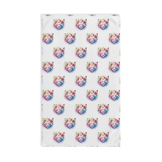 Colorful Butterfly Hand Towel, Decorative Kitchen Towel, Butterflies Print Gift, Eco-Friendly Home Decor, Unique Housewarming Gift