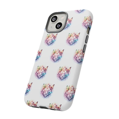 Colorful Butterflies Phone Case, Tough Cases, Cute Butterfly Lover Gift, Trendy Phone Cover, Nature Print Case