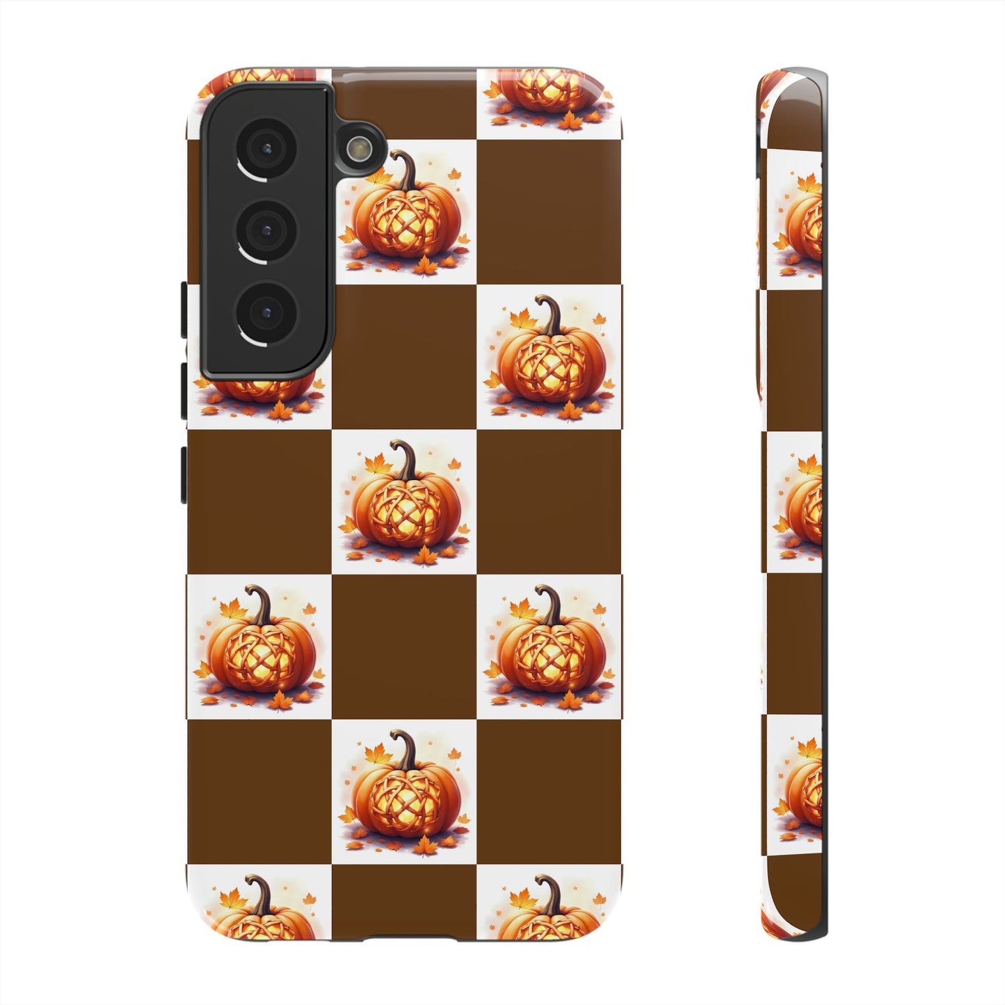 Pumpkin Phone Case, Fall Decor, Halloween Gift, Autumn Accessories, Cute Smartphone Cover, Tough Cases - Celtic Scents
