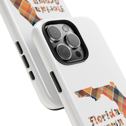 Florida Grown Tough Phone Cases, Durable Cell Phone Cover, Stylish Tech Accessory, Gift for Floridians