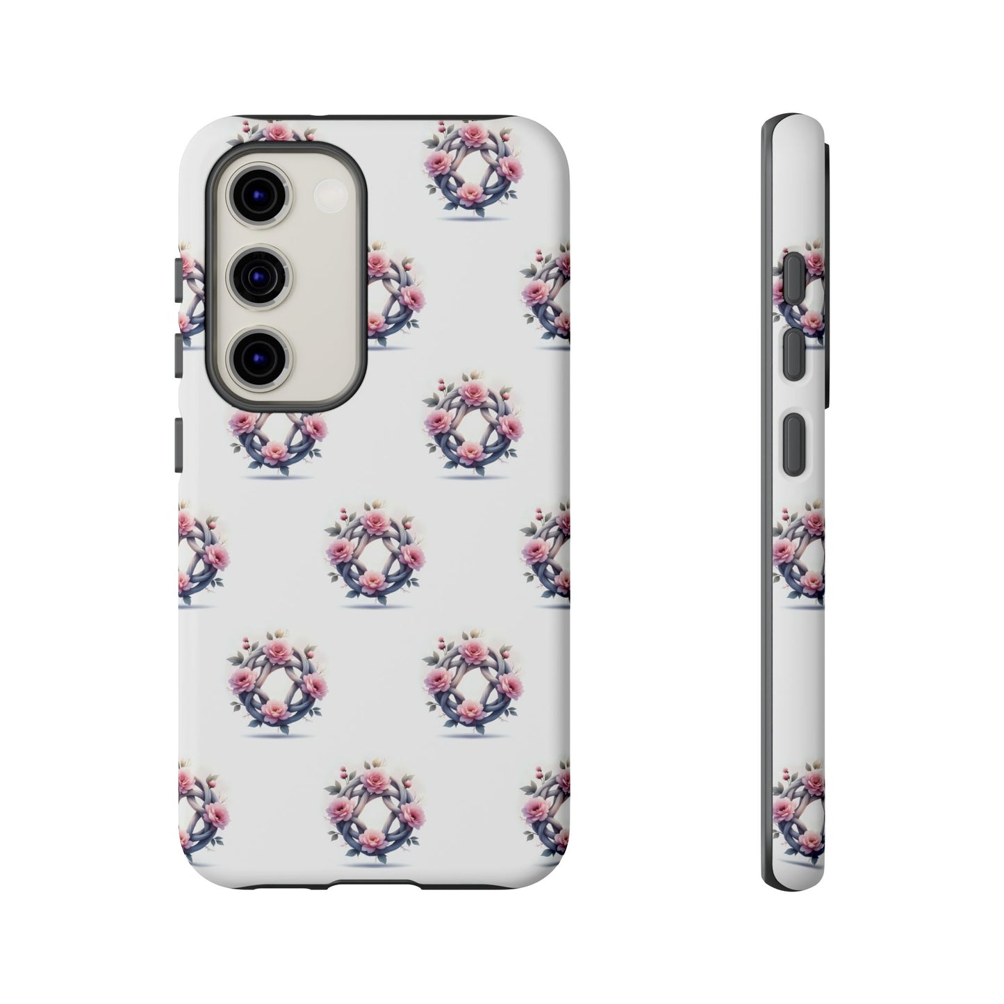 Floral Phone Case, Tough Cases for Women, Cute Celtic Knot Floral Design iPhone Cover, Gift for Her, Stylish Tech Accessories - Celtic Scents