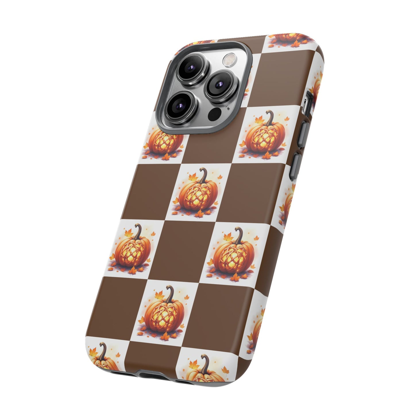 Pumpkin Phone Case, Fall Decor, Halloween Gift, Autumn Accessories, Cute Smartphone Cover, Tough Cases