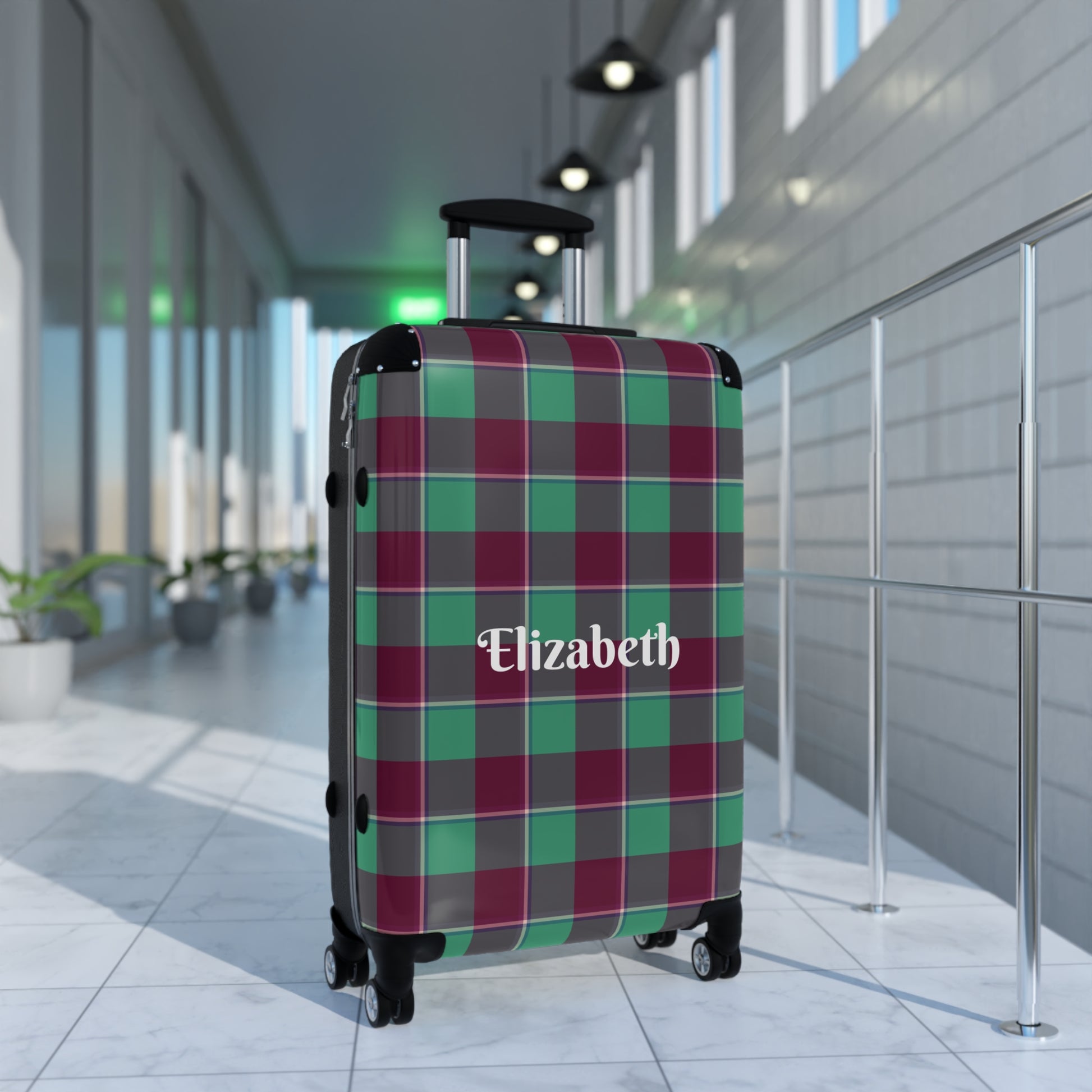 Personalized Suitcase, Stylish Travel Luggage for Holidays, Vacations, Gifts, Custom Name Design, Travel Essentials - Celtic Scents