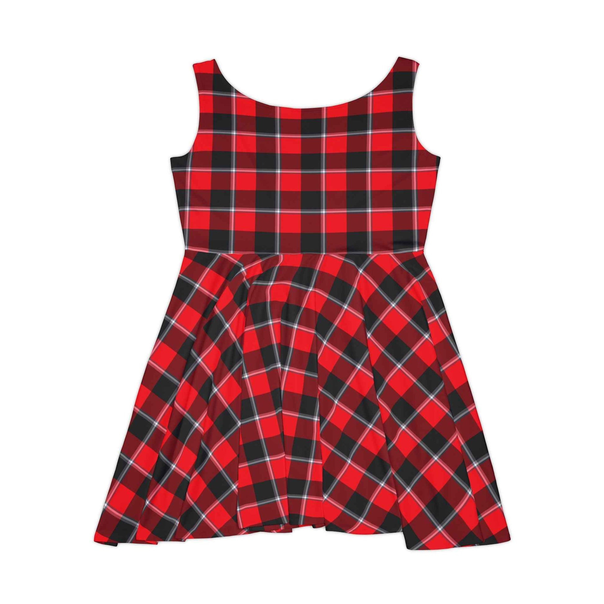 Chic Plaid Skater Dress, Casual Summer Style, Perfect for Parties and Picnics, Trendy Women's Fashion, Ideal Gift for Her