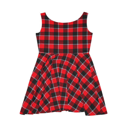 Chic Plaid Skater Dress, Casual Summer Style, Perfect for Parties and Picnics, Trendy Women's Fashion, Ideal Gift for Her