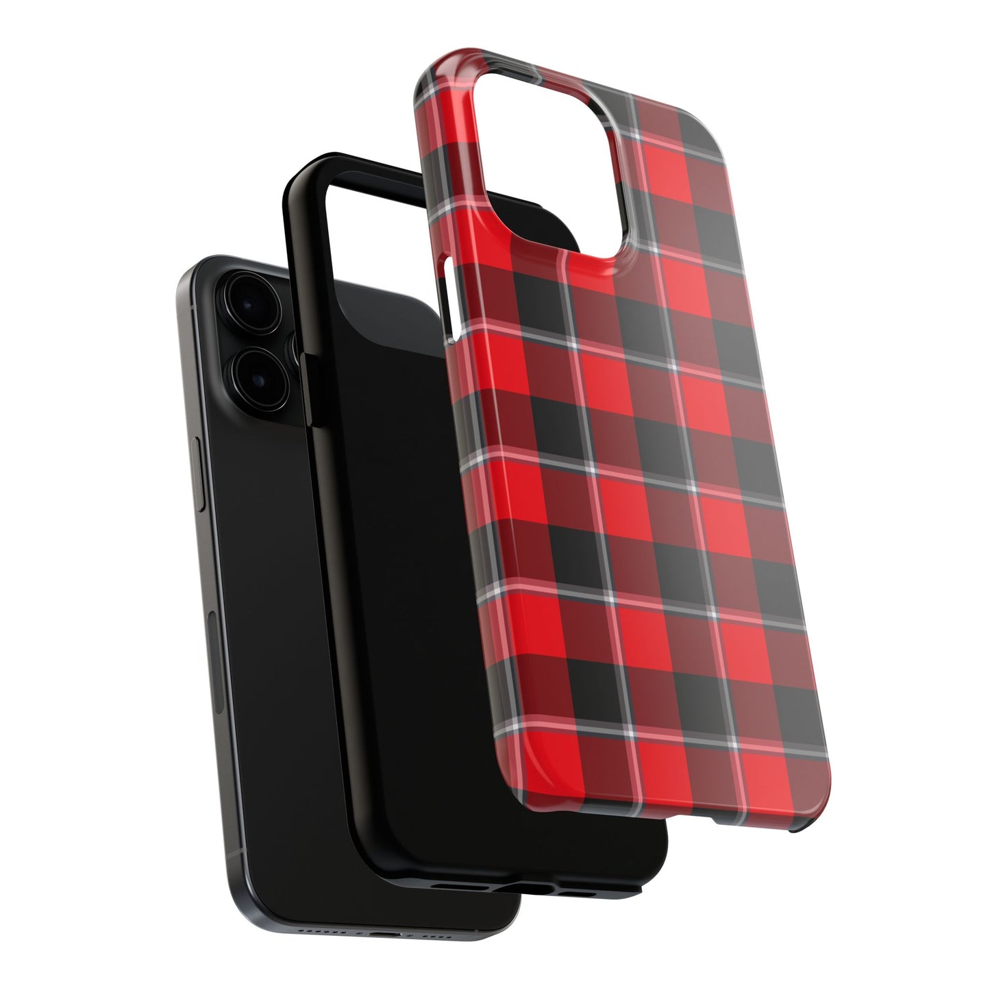 Stylish Plaid Tough Phone Cases, Durable Phone Covers, Rustic Gift, Trendy Accessories, Protection for Everyday Use, Fashionable [...] - Celtic Scents