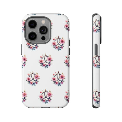 Floral Phone Case, Tough Phone Cover, Cute Protection for Mobile, Gift for Her, Celtic Knot Floral Pattern Case - Celtic Scents