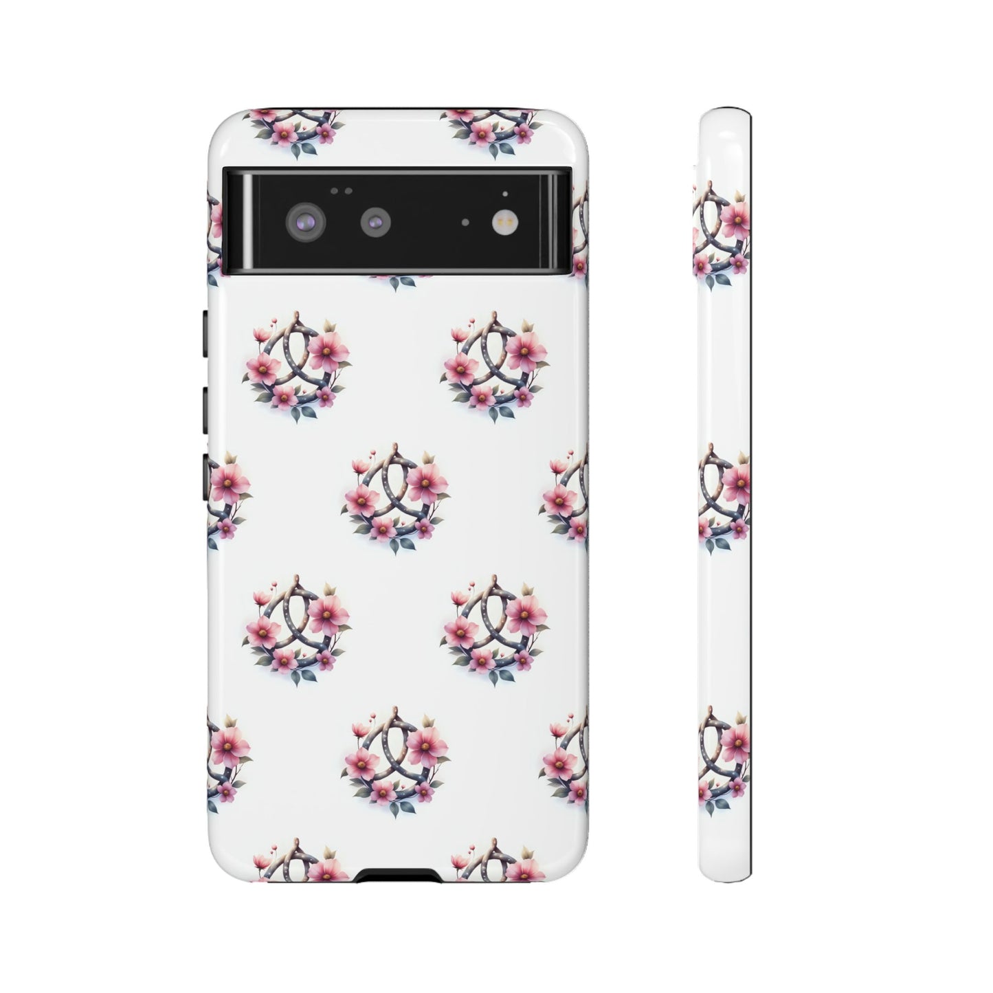 Floral Phone Case, Tough Phone Cover, Cute Protection for Mobile, Gift for Her, Celtic Knot Floral Pattern Case - Celtic Scents