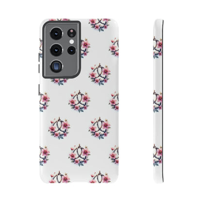 Floral Phone Case, Tough Phone Cover, Cute Protection for Mobile, Gift for Her, Celtic Knot Floral Pattern Case - Celtic Scents