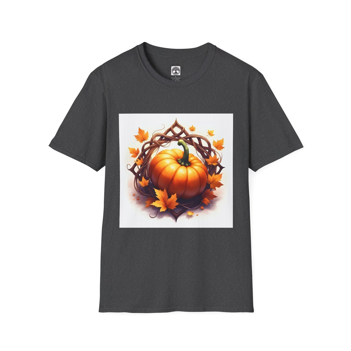 Autumn Pumpkin T-Shirt, Fall Tee, Halloween Shirt, Harvest Apparel, Thanksgiving Gift, Cozy Unisex Top - Celtic Scents