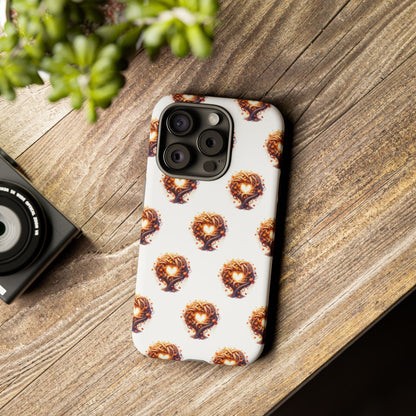 Stylish Phone Case, Tough Cases with Unique Design, Durable Smartphone Cover, Gift for Tech Lovers, Trendy Phone Accessory, Autumn Design