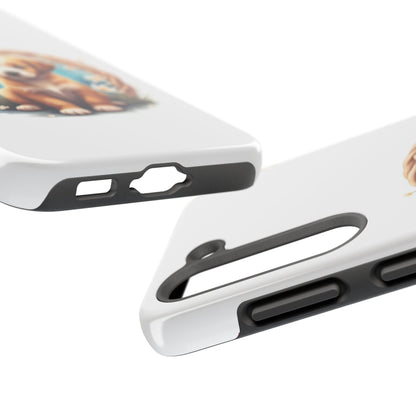 Cute Puppy Phone Case, Tough Case for Dog Lovers, Pet Gift, Protector Case for iPhone, Custom Phone Cover