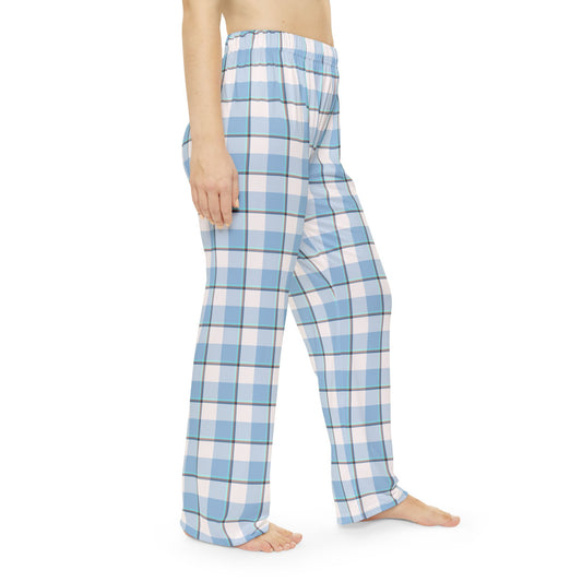 Cozy Plaid Women's Pajama Pants, Soft Cotton Lounge Pants, Sleepwear, Relaxation Gift, Holiday Comfort Pants - Celtic Scents