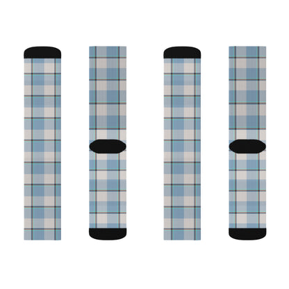 Plaid Sublimation Socks for Stylish Comfort, Gift for Him/Her, Cozy Everyday Wear - Celtic Scents