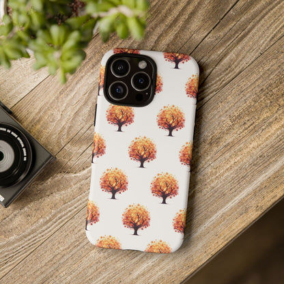 Autumn Tree Phone Case, Fall Phone Cover, Nature Inspired Case, Gift for Outdoorsy Friends, Seasonal Accessories, Eco-Friendly Phone Case
