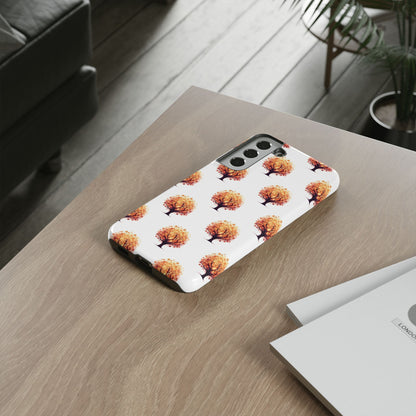 Autumn Tree Phone Case, Fall Phone Cover, Nature Inspired Case, Gift for Outdoorsy Friends, Seasonal Accessories, Eco-Friendly Phone Case