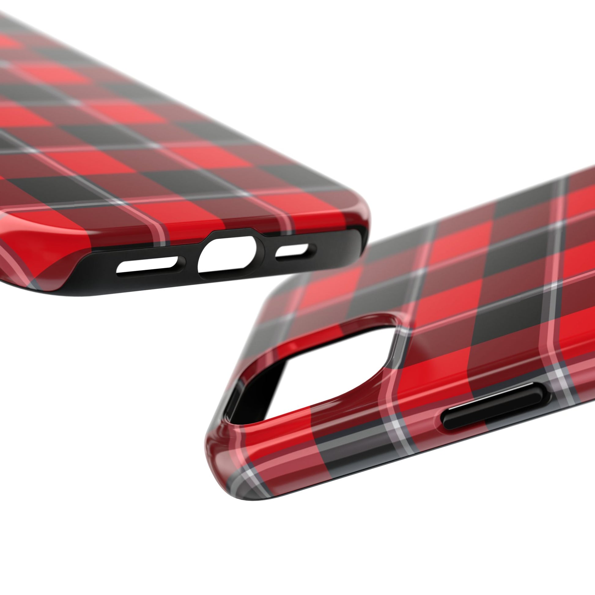 Stylish Plaid Tough Phone Cases, Durable Phone Covers, Rustic Gift, Trendy Accessories, Protection for Everyday Use, Fashionable [...] - Celtic Scents