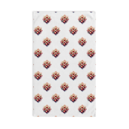 Bohemian Celtic Strawberry Hand Towel, Kitchen Towel, Decorative Towel, Unique Gift, Home Décor, Bathroom Accessory