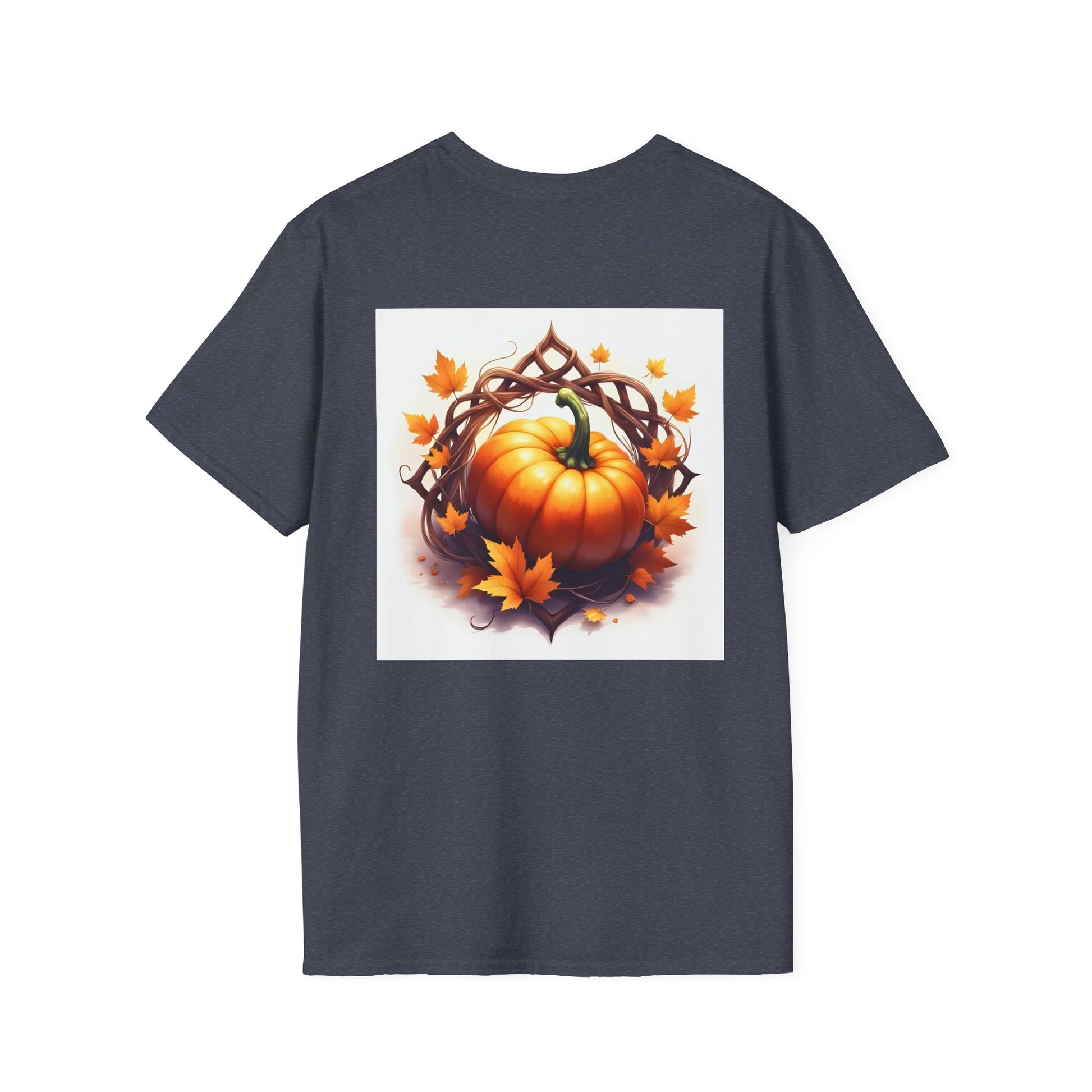 Autumn Pumpkin T-Shirt, Fall Tee, Halloween Shirt, Harvest Apparel, Thanksgiving Gift, Cozy Unisex Top - Celtic Scents
