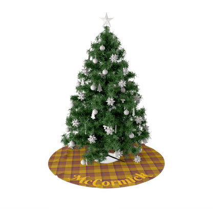 Rustic Christmas Tree Skirt - Personalized Plaid Holiday Decor, Festive Home Accessory, Christmas Gift, Winter Celebration - Celtic Scents