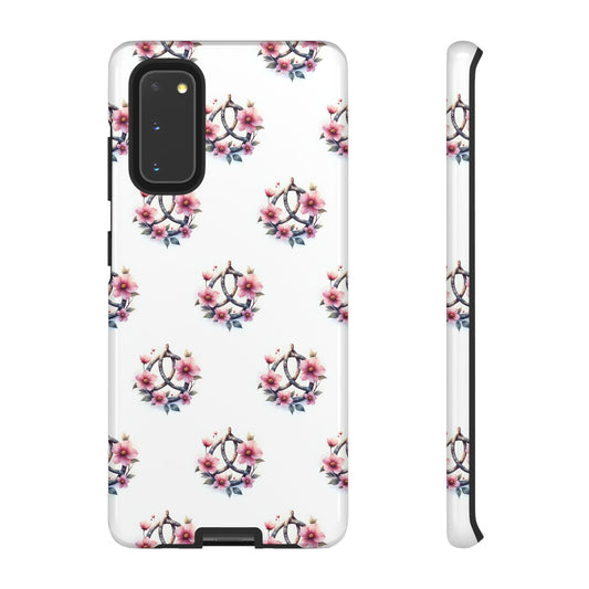 Floral Phone Case, Tough Phone Cover, Cute Protection for Mobile, Gift for Her, Celtic Knot Floral Pattern Case - Celtic Scents