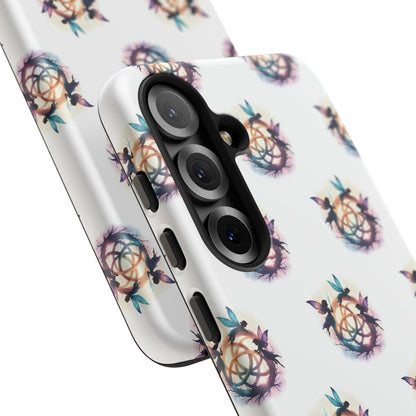 Tough Cases - Celtic Fairies Phone Case, Colorful Phone Cover, Fairy Lover Gift, Trendy Smartphone Accessory