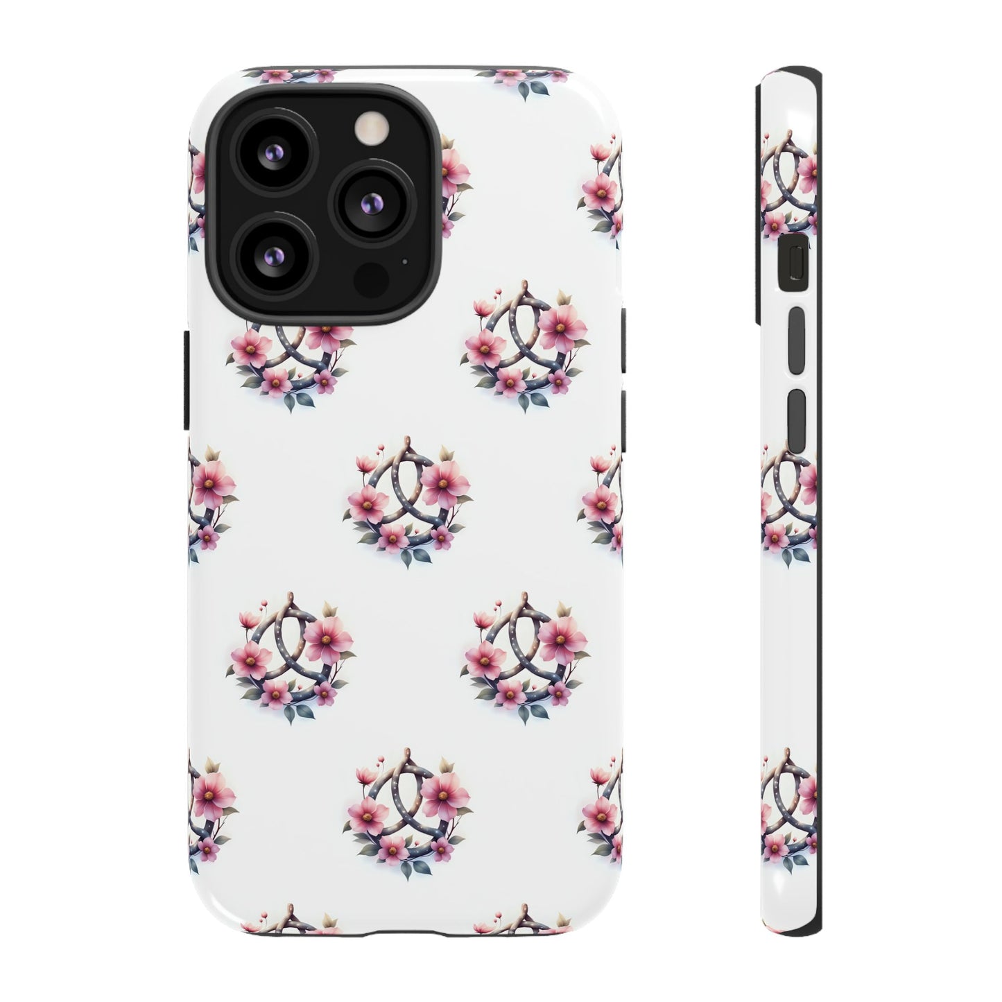 Floral Phone Case, Tough Phone Cover, Cute Protection for Mobile, Gift for Her, Celtic Knot Floral Pattern Case - Celtic Scents