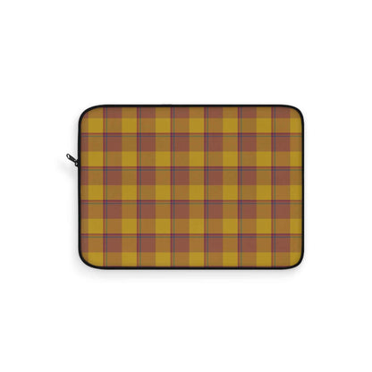 Autumn Plaid Laptop Sleeve | Cozy Fall Vibe, Tech Accessory, Gift for Students, Unique Laptop Case, Fall Decor