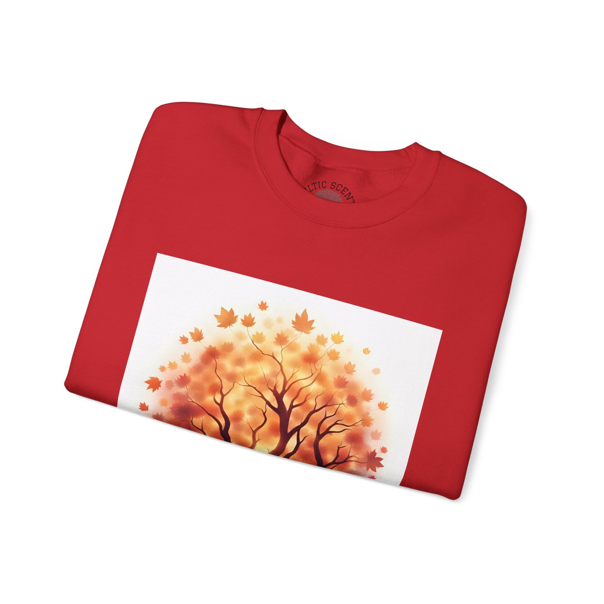 Autumn Tree Sweatshirt | Cozy Fall Apparel, Gift for Nature Lovers, Unisex Crewneck, Tree Design Sweatshirt, Ideal for Thanksgiving - Celtic Scents