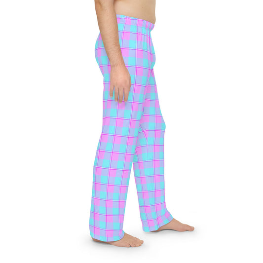 Men's Pajama Pants, Cozy Colorful Plaid Sleepwear, Comfortable Lounge Pants, Perfect for Relaxation, Gifts for Him, Indoor Wear - Celtic Scents