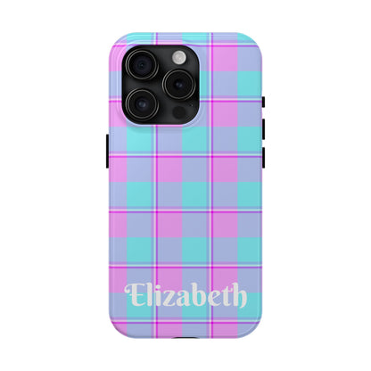 Personalized Plaid Phone Cases for Trendy Protection, Customizable Phone Covers, Durable Cases - Celtic Scents