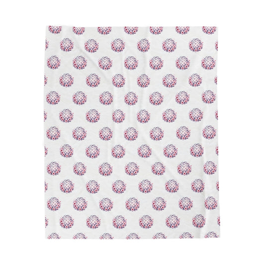 Cozy Velveteen Plush Blanket for Every Occasion | Soft Throw for Home, Gift, Nursery, Couch Decor, Celtic Knot Floral Design - Celtic Scents