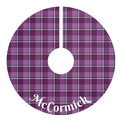 Plaid Christmas Tree Skirt, Personalized Tree Skirt, Holiday Decor, Festive Decoration, Gift for Christmas - Celtic Scents