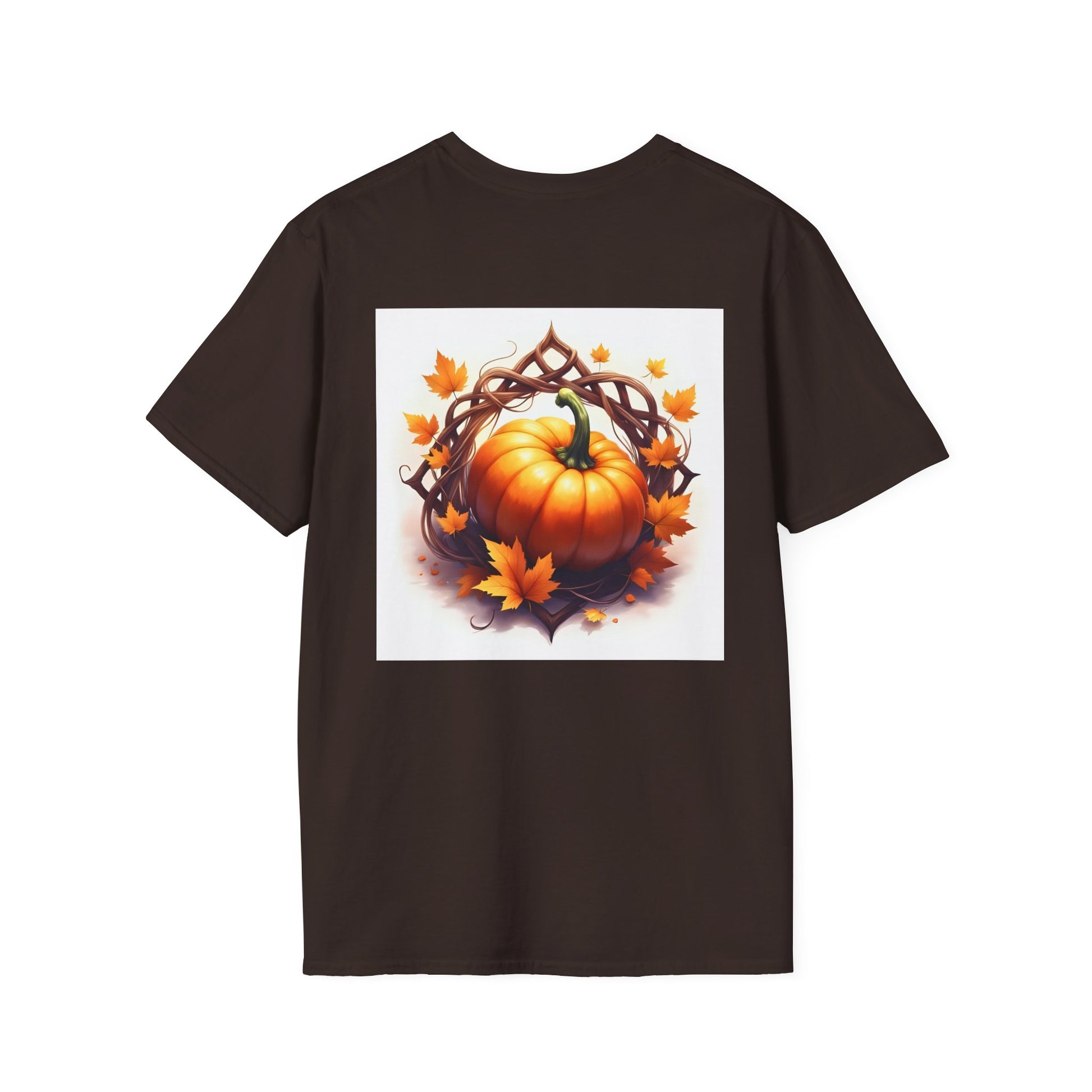 Autumn Pumpkin T-Shirt, Fall Tee, Halloween Shirt, Harvest Apparel, Thanksgiving Gift, Cozy Unisex Top - Celtic Scents