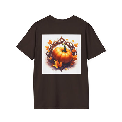 Autumn Pumpkin T-Shirt, Fall Tee, Halloween Shirt, Harvest Apparel, Thanksgiving Gift, Cozy Unisex Top - Celtic Scents