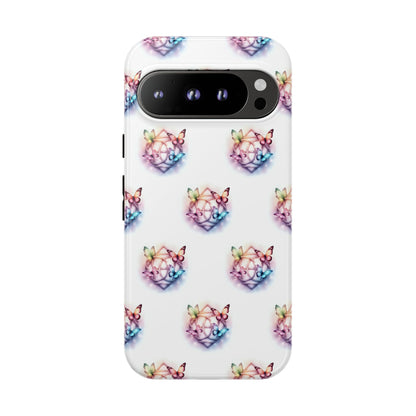 Colorful Butterflies Phone Case, Tough Cases, Cute Butterfly Lover Gift, Trendy Phone Cover, Nature Print Case