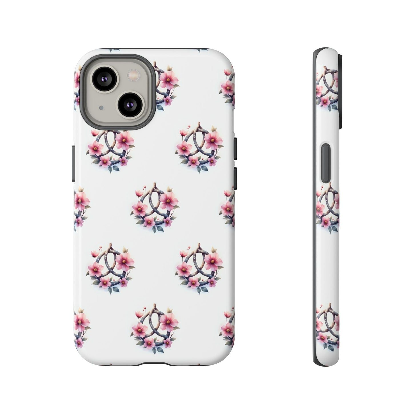 Floral Phone Case, Tough Phone Cover, Cute Protection for Mobile, Gift for Her, Celtic Knot Floral Pattern Case - Celtic Scents
