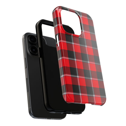 Stylish Plaid Tough Phone Cases, Durable Phone Covers, Rustic Gift, Trendy Accessories, Protection for Everyday Use, Fashionable [...] - Celtic Scents