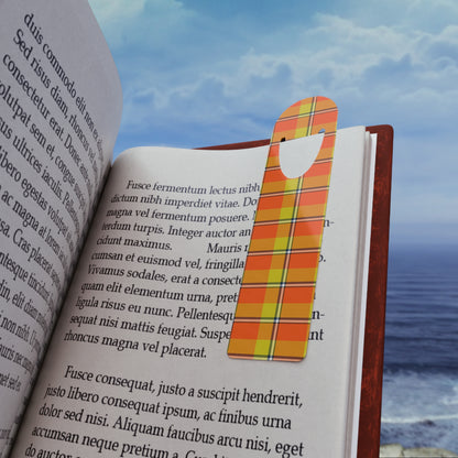 Plaid Bookmark - Cozy Reading Accessory, Perfect Gift for Book Lovers, Back to School, Reading Nook Decor, Teacher Appreciation - Celtic Scents