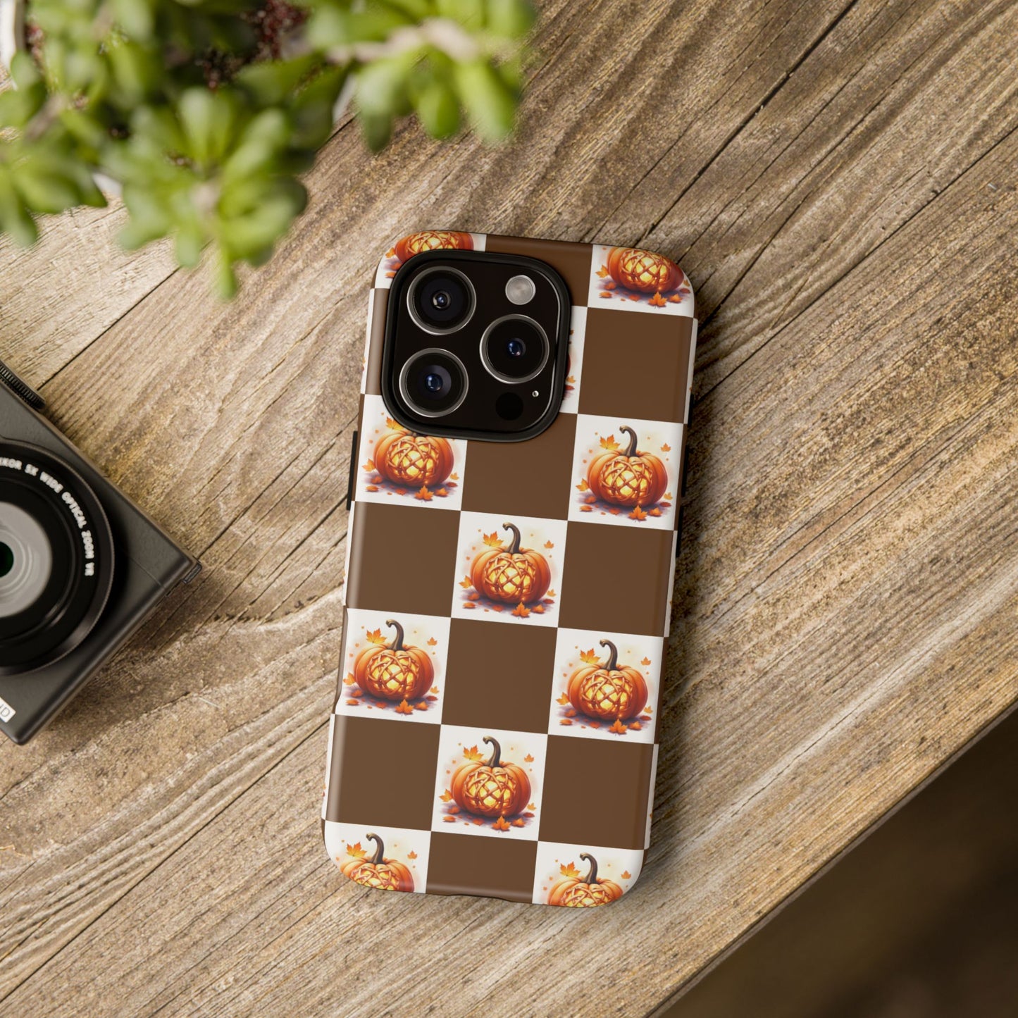 Pumpkin Phone Case, Fall Decor, Halloween Gift, Autumn Accessories, Cute Smartphone Cover, Tough Cases