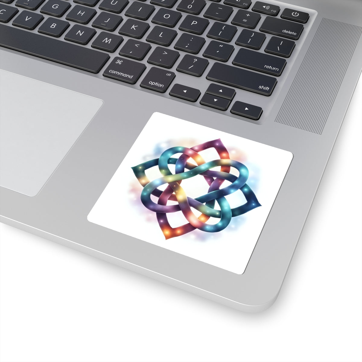 Colorful Knot Design Kiss-Cut Stickers – Spiritual, Artistic, Boho Stickers for Journals, Laptops, Water Bottles, Gifts - Celtic Scents