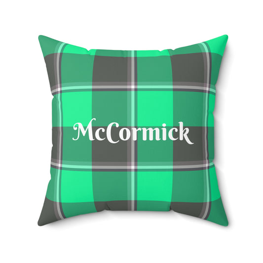 Personalized Chic Plaid Decorative Pillow, Cozy Home Accent, Modern Living Room Decor, Perfect Gift for Any Occasion - Celtic Scents
