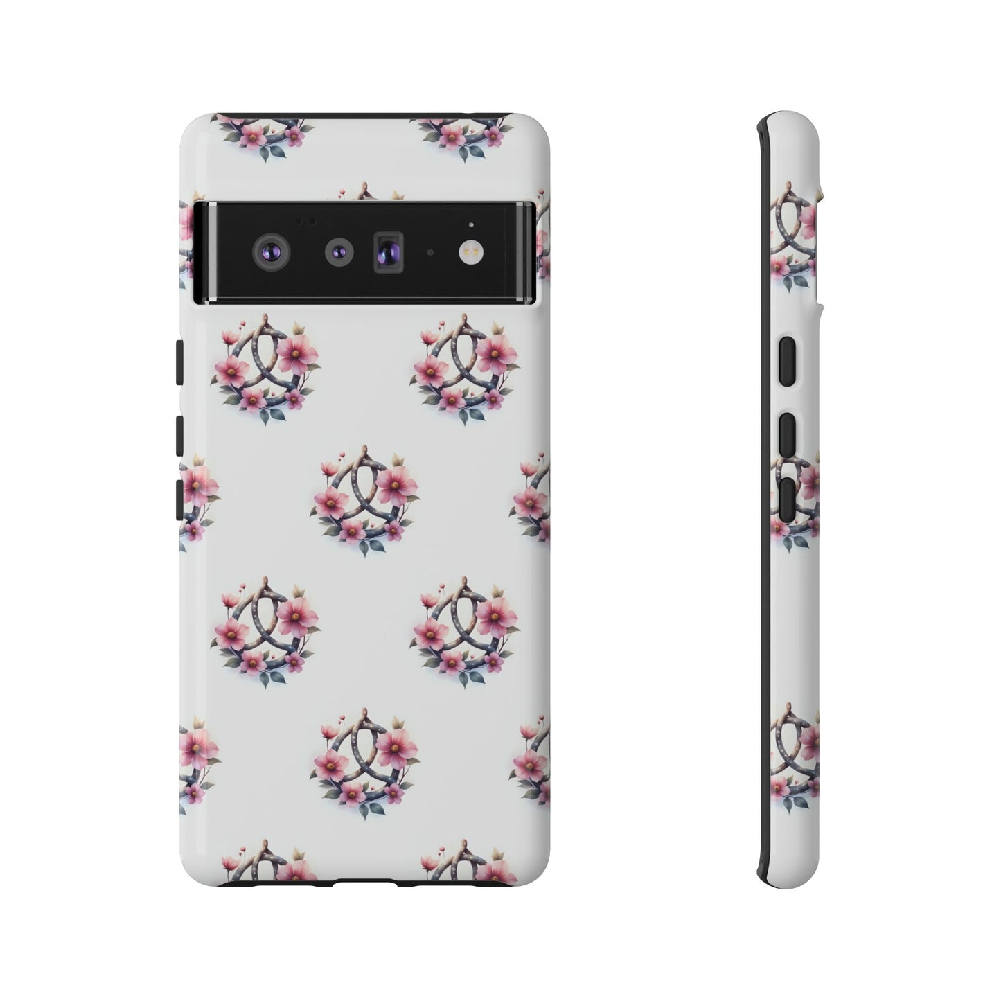 Floral Phone Case, Tough Phone Cover, Cute Protection for Mobile, Gift for Her, Celtic Knot Floral Pattern Case - Celtic Scents