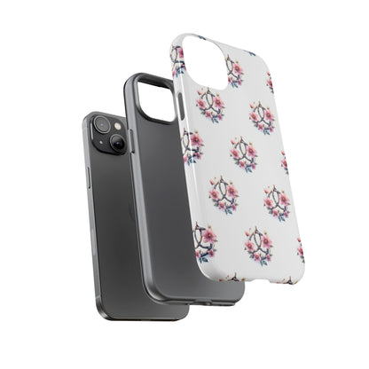 Floral Phone Case, Tough Phone Cover, Cute Protection for Mobile, Gift for Her, Celtic Knot Floral Pattern Case