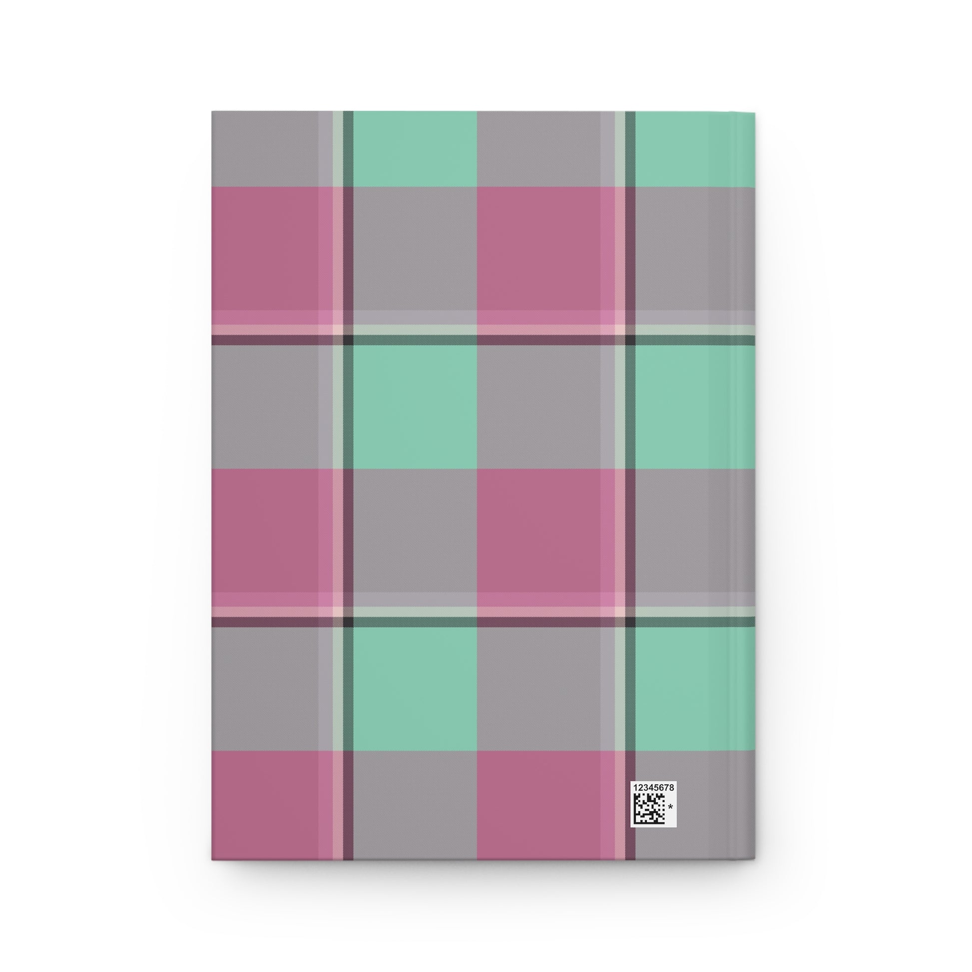 Personalized Plaid Hardcover Journal, Perfect for Daily Journaling, Gift for Friends, Stylish Notebook - Celtic Scents