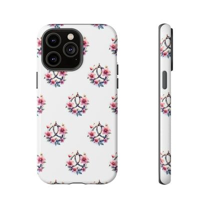 Floral Phone Case, Tough Phone Cover, Cute Protection for Mobile, Gift for Her, Celtic Knot Floral Pattern Case - Celtic Scents