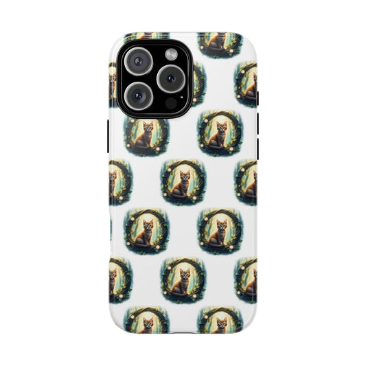 Cute Celtic Knot Cat Phone Case, Tough Case for Cat Lovers, Unique Gift for Pet Owners, Trendy Cat Merchandise, Birthday Present, Cat Themed Accessories - Celtic Scents