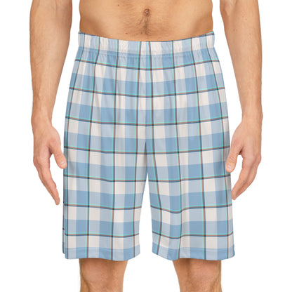 Plaid Basketball Shorts for Men, Casual Athletic Wear, Sports Shorts, Summer Fashion, Gift for Sport Lovers - Celtic Scents